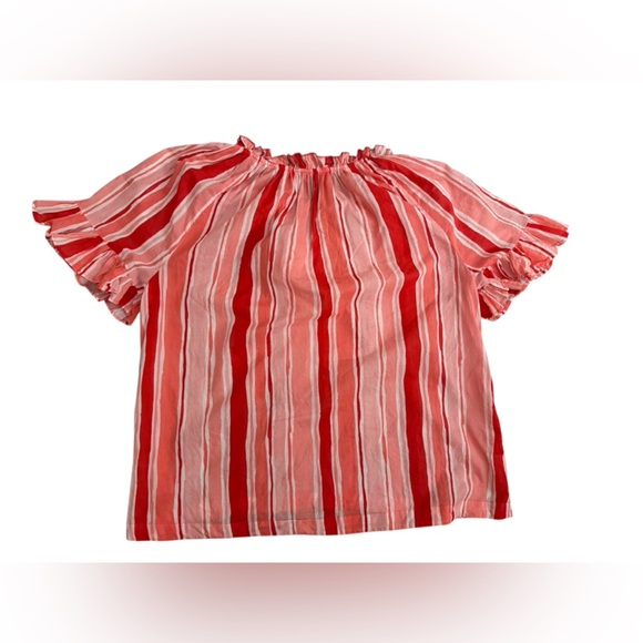 Tuckernuck Beach Midsummer Bloom Blanc Cassis Top Size Large - Picture 4 of 9